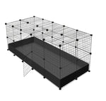 2 x 5 Ozzy C&C Cage Indoor Rabbit Enclosure with Lid
