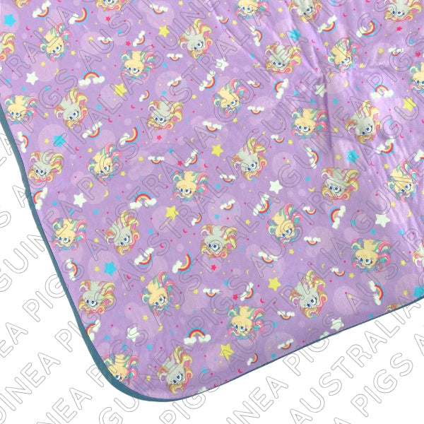 Unicorn Dreams Fleece Liner for C&C Ozzy Cages