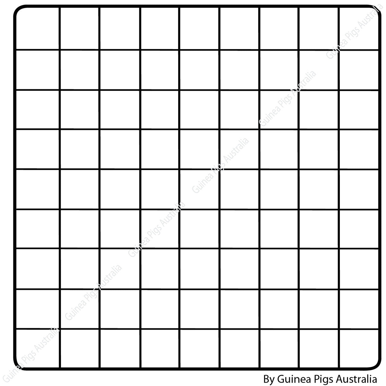 6 Pack of Grids - Black