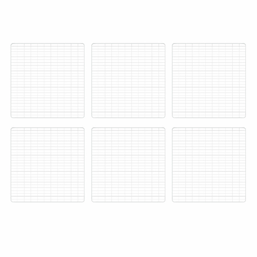 6 Pack Grids for Baby Guinea Pigs, Rats and Ferrets - White