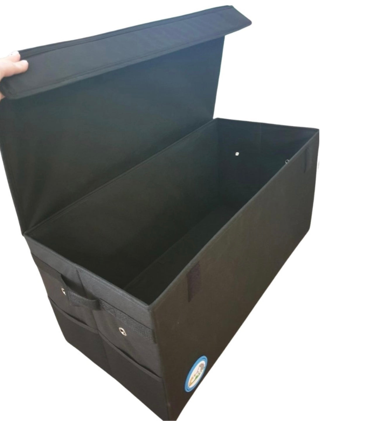 Double Length Storage Boxes for C&C Cages - Black