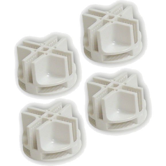 Ozzy Grids Connectors 6 Pack - White – Rabbits Australia