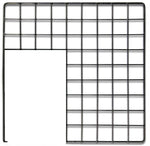 Grid for Inset Loft, Ramp Entry or Doorway - Black